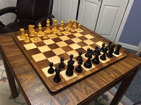 Chess is a recreational and competitive board game played between two players. 2 3/4 inch square new Drueke Chess Board - Chess Forums - Chess.com