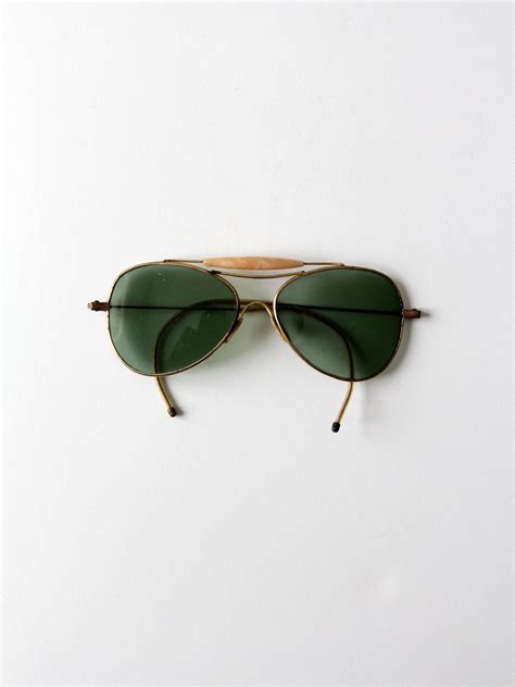 Vintage Aviator Sunglasses 86 Vintage