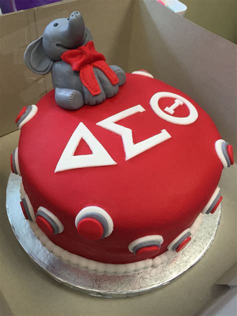 Delta Sigma Theta Birthday Cake