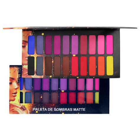 Paleta De Sombras Matte 04 Ludurana Paleta De Sombras Olhos