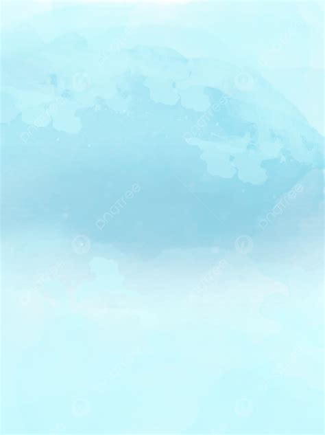 Background Bahan Poster Laut Latar Belakang Gradien Cat Air Biru Laut