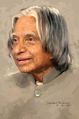 Inspiration Of India Dr A P J Abdul Kalam Portraiture Painting