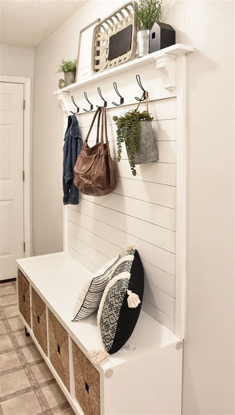 This Diy Hall Tree Bench Is The Perfect Addition For Your Entryway