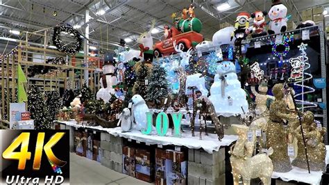 .inflatables and christmas décor and christmas decorations at the lowe's or lowes store in eatontown nj or new jersey for christmas shopping with a variety of christmas items including things like items including shatterproof christmas ornaments, wreaths, indoor and outdoor decor mickey. 4K CHRISTMAS SECTION AT LOWE'S - Christmas Shopping ...