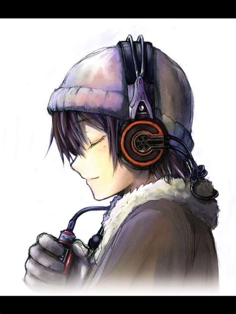 Anime Boy With Headphones Anime Boy With Headphones Anime Music Anime