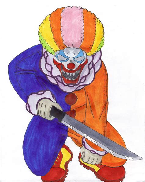 Killer Clown By Meepymoof On Deviantart