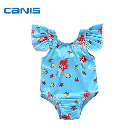 2018 Brand New Toddler Infant Newborn Kids Baby Girl Swimsuit Romper