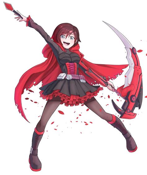 Random Ruby 064 Grimmelsdathird On Twitter Rwby Ruby Rose Anime