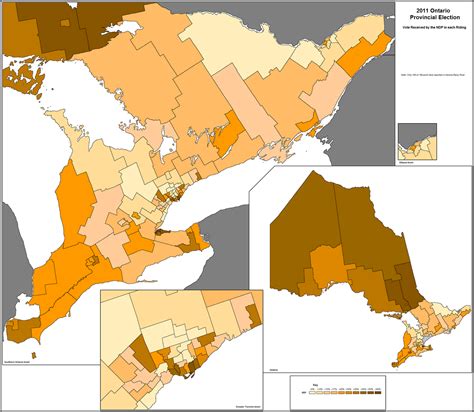 Canadian Election Atlas Ontario 2011 Election Results