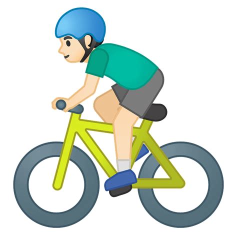 Man Biking Emoji Clipart Free Download Transparent Png Creazilla