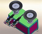 齒輪和軸承雙振動盤送料分機構圖3D模型圖紙 Solidworks設計 - 每日頭條
