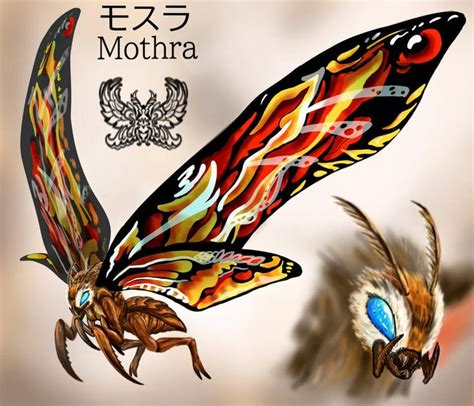 Mothra Mosura 2019 By Misssaber444 On Deviantart In 2021 Kaiju