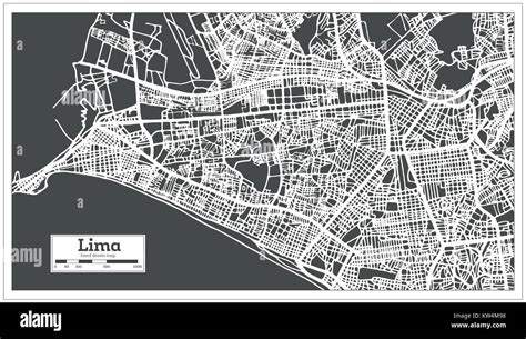 Lima Map Fotos E Imágenes De Stock Alamy