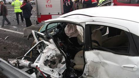 Nevşehir de İki otomobil çarpıştı 1 ölü 3 yaralı FİB HABER