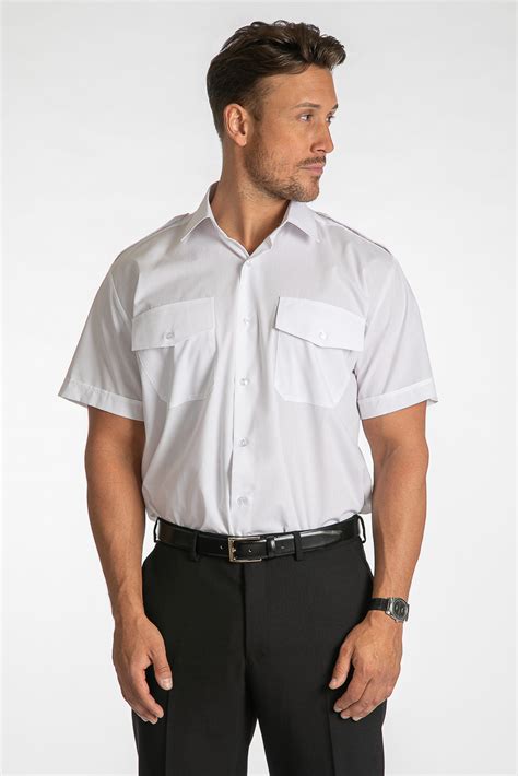 Short Sleeved Double Two Pilot Uniform Shirt Armstrong Aviation Clothing