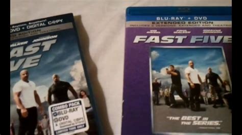 Fast Five 2011 Blu Ray Review And Unboxing Youtube