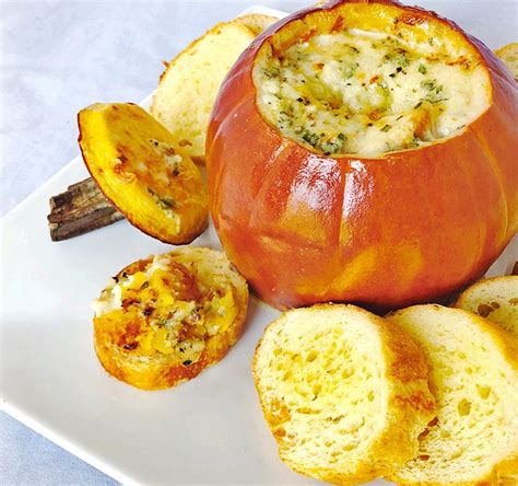 Baked Cheese Stuffed Whole Pumpkin Fresh Chef Experience