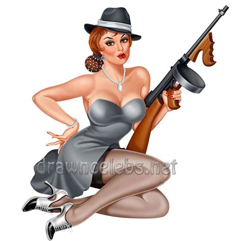Gangster Pin Up Girl Tattoos People Pin Up 2010 2014 Rzhevskii