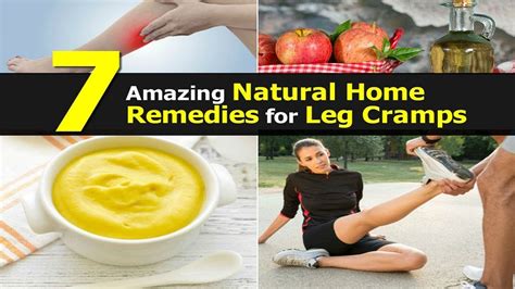 8 Home Remedies For Leg Cramps Treatment Youtube