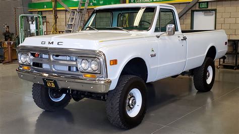 This 1969 Gmc Pickup Truck Is Actually A John Deere Diesel In Disguise