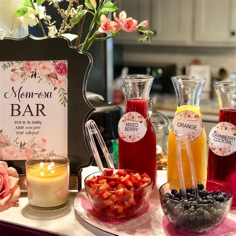 Mimosa Bar For Baby Shower Mimosa Bar Baby Shower Baby