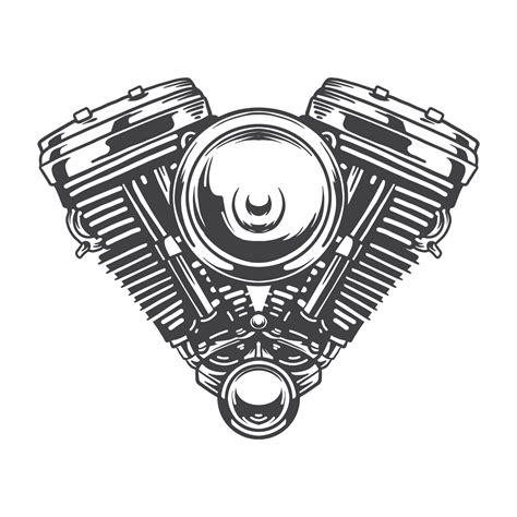 V Twin Vector Art Icons And Graphics For Free Download