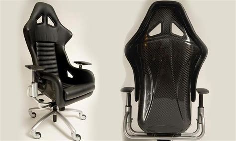 Ferrari F360 Challenge Carbon Fiber Office Chair A Must Have Seat For The F1 Fans Extravaganzi