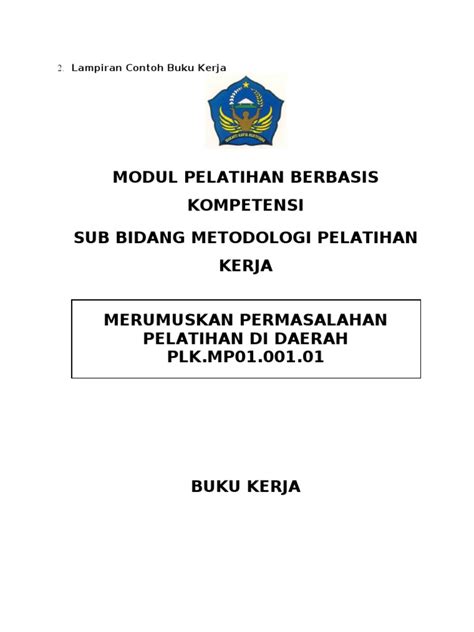 Contoh surat lamaran kerja untuk perusahaan. Lampiran Contoh Buku Kerja