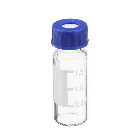 100pcs Set 2ml Graduated Clear Sample Vials Autosampler Vials Bottles Electronic Pro