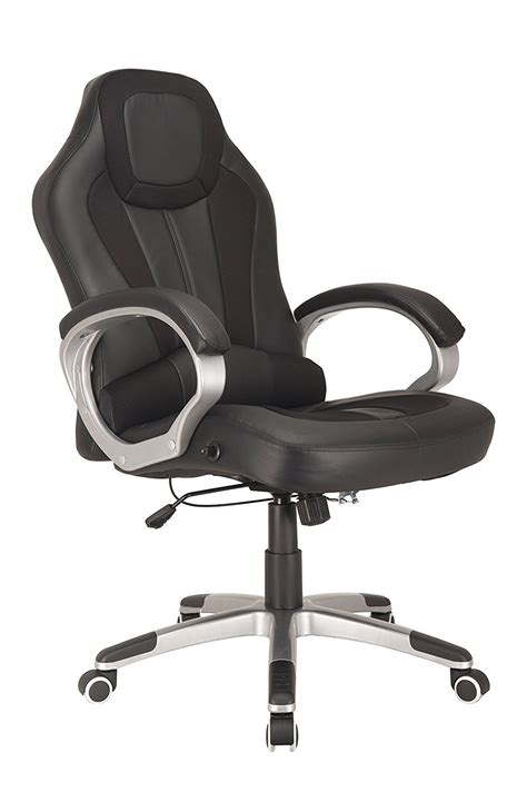 Requena sport alpha desk chair. RayGar Deluxe Padded Sports Racing, Gaming & Office Chair ...