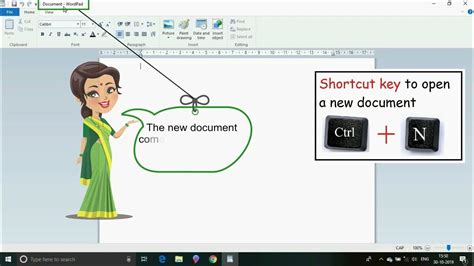 Wordpad How To Create A New Document In Wordpad In Windows 10 Youtube