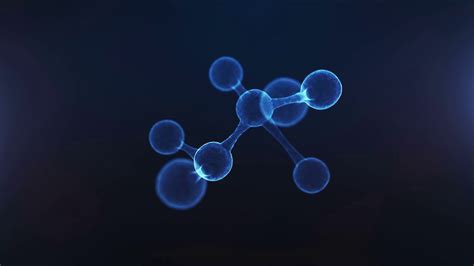 3d Animation Of Abstract Molecule Concept Of Stock Motion Graphics Sbv