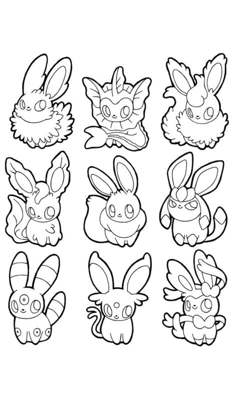 Coloriage Pokemon 20 Images à Imprimer Gratuitement