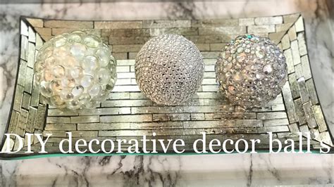 Diy Decorative Decor Balls Youtube