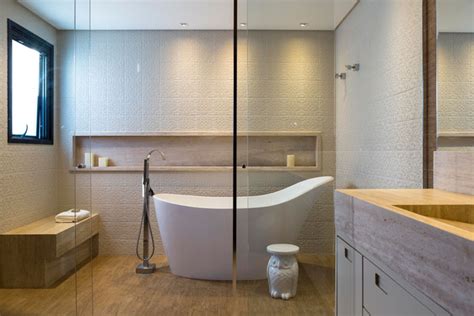 Decortiles Porcelanatos Transformam Salas De Banho Em Espa Os Luxuosos