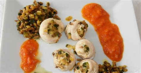 My Culinary Curriculum Filet de grondins duxelles de champignons et