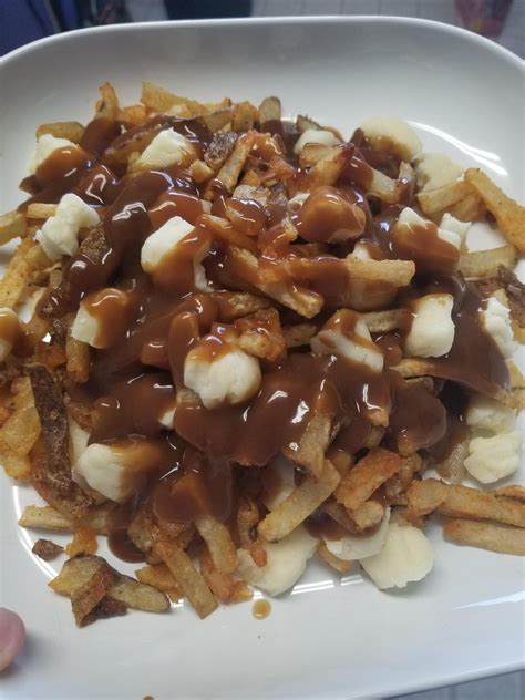 Homemade Poutine Food