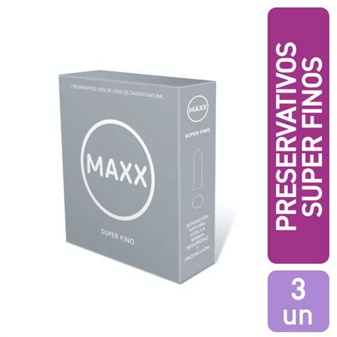 Preservativo Maxx Super Fino 3 Un Alberdisa