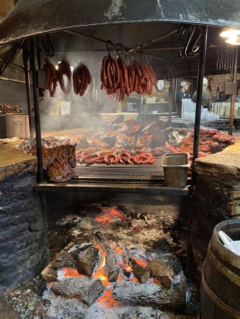 Itap Of A Salt Lick Bbq Pit Then Dined On Its Smoked Meats In All Their