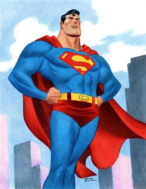 Best Art Ever This Week 081514 Bruce Timm Superman Art Dc