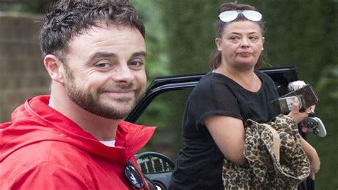 ant mcpartlin pictured flashing a smile as he reunites with wife lisa armstrong to work on