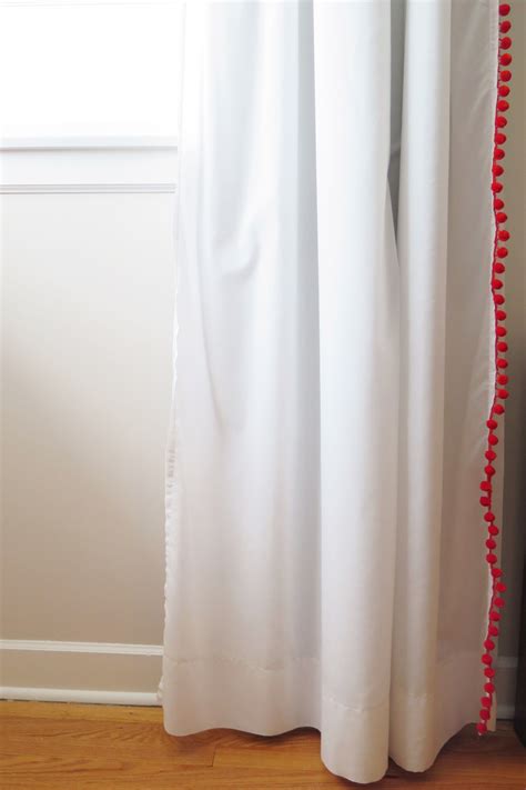 Hopefully you have something fun planned. DIY Blackout Pom Pom Curtains | Pom pom curtains, Curtains, Sheer drapes