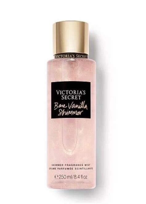 Victorias Secret Parfum Body Mist Bare Vanilla Shimmer 250 Etsy