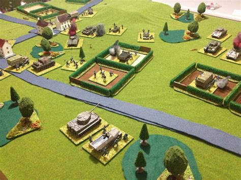 Grid Based Wargaming But Not Always Ww2 Nw Europe Battle Report