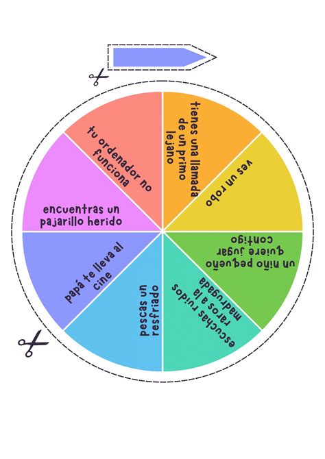 Divertidas Ruletas De Emociones Page