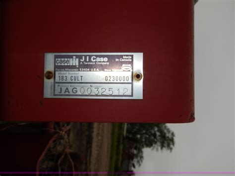 Case Ih 183 Cultivator In Wamego Ks Item D8088 Sold Purple Wave