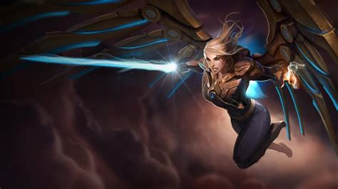 Aether Wing Kayle Login Screen By Don Pitayin On Deviantart