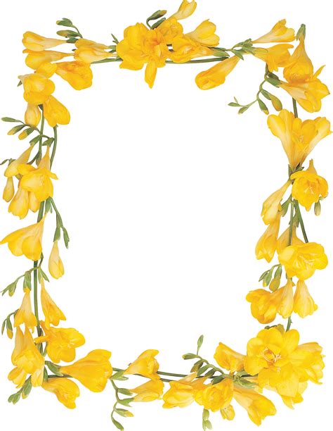 It makes displaying the work safer and easier. Floral frame PNG