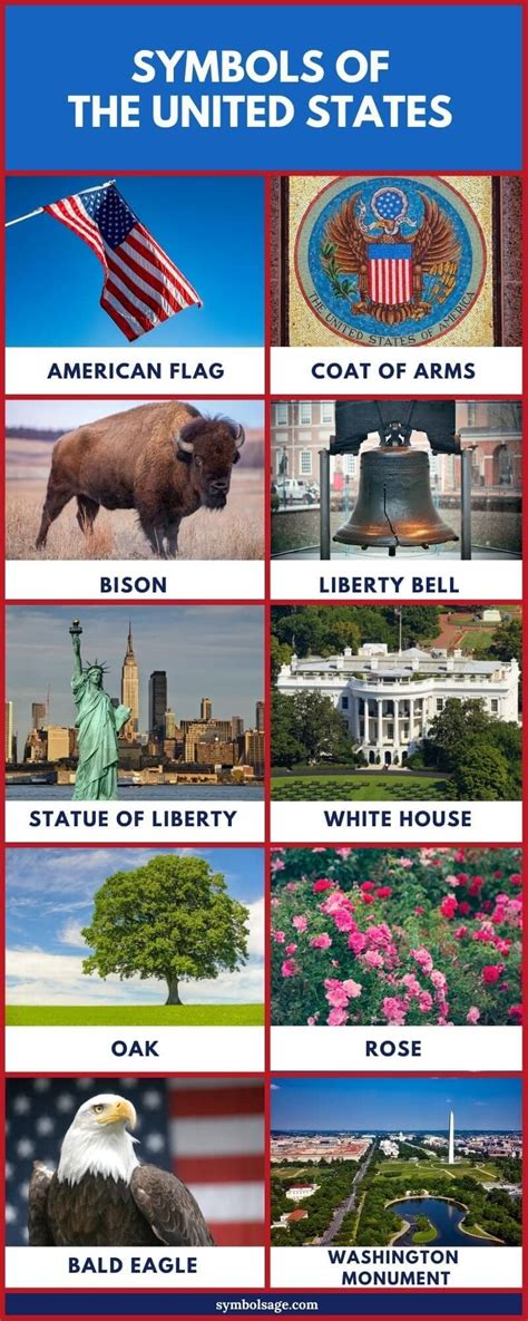 Symbols Of The United States Of America With Images Symbol Sage