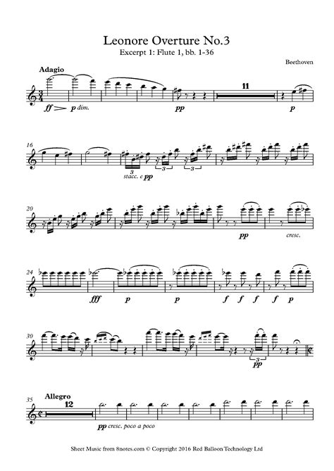 Free Flute Sheet Music Lessons And Resources
